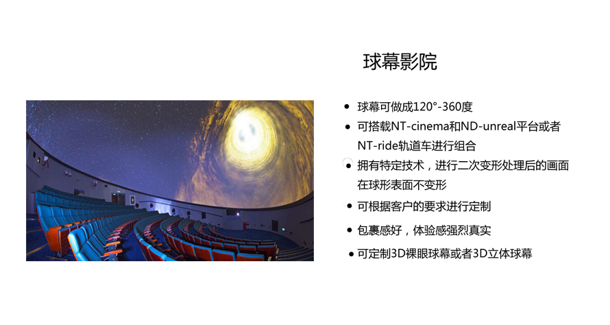 球幕影院特点